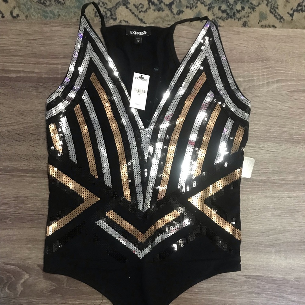BRAND NEW ** Express Sequined One Piece